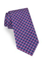 Men's Ted Baker London Grid Silk Tie, Size - Pink