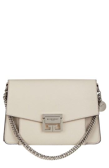 Givenchy Small Gv3 Leather Crossbody Bag - Red