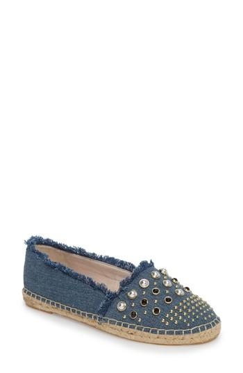 Women's Kenneth Cole New York Brigid Flat M - Blue