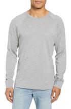 Men's James Perse Jersey Crewneck Sweater (s) - Grey
