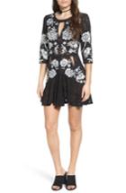 Women's For Love & Lemons Mallorca Embroidered Shift Dress