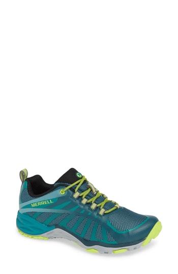 Women's Merrell Siren Edge Q2 Hiking Shoe .5 M - Green