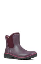 Women's Bogs Sauvie Waterproof Chelsea Boot M - Burgundy
