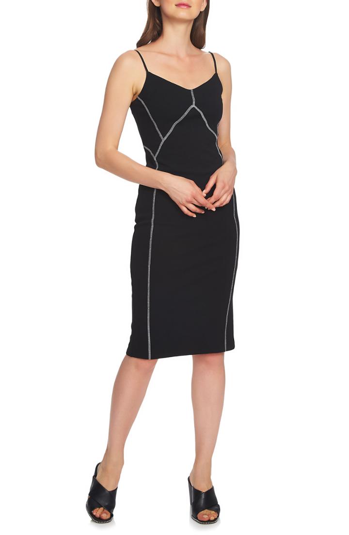 Women's 1.state Seamed Slipdress - Black
