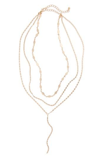 Women's Bp. Layered Drop Necklace