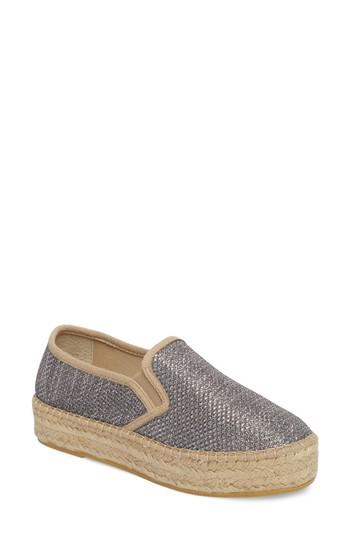 Women's Toni Pons Fonda Platform Espadrille Sneaker Eu - Grey