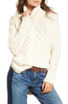 Women's Treasure & Bond Turtleneck Sweater, Size - Beige