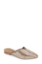 Women's Free People Newport Studded Mule Us / 41eu - Metallic