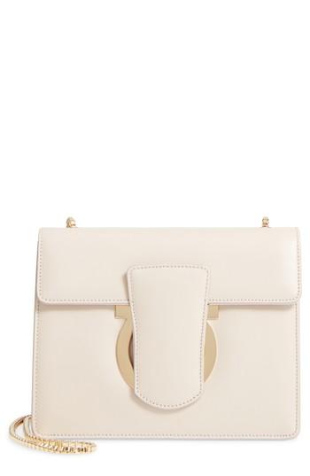 Salvatore Ferragamo Small Leather Crossbody Bag - Pink