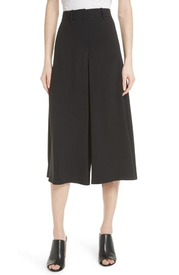 Women's Theory Rosina Crepe Culottes - Black