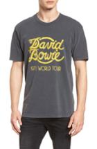 Men's Original Retro Brand Bowie Graphic T-shirt - Black