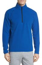 Men's Zella Quarter Zip Fleece Pullover - Blue