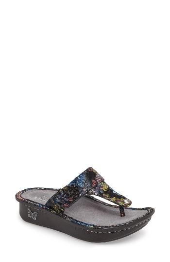 Women's Alegria 'carina' Sandal -9.5us / 39eu - Black