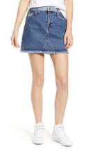 Women's Tommy Jeans Cutoff Denim Miniskirt - Blue