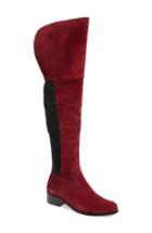 Women's Charles By Charles David 'giza' Over The Knee Boot M - Red