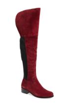 Women's Charles By Charles David 'giza' Over The Knee Boot M - Red