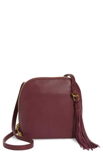 Hobo Nash Calfskin Leather Crossbody Bag - Purple
