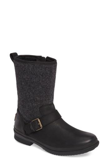 Women's Ugg Robbie Waterproof Boot .5 M - Black