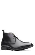 Men's Clarks Gilman Mid Chukka Boot M - Black