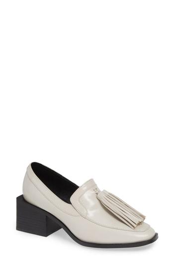 Women's Jeffrey Campbell Diama Loafer M - Ivory