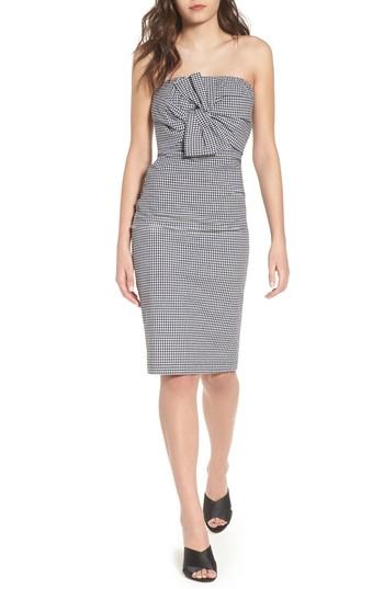 Women's Leith Strapless Gingham Dress