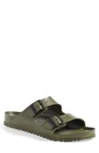 Men's Birkenstock 'essentials - Arizona Eva' Waterproof Slide Sandal -8.5us / 41eu D - Green