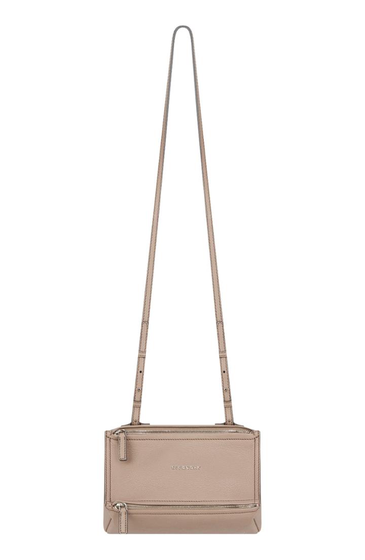 Givenchy 'mini Pandora' Sugar Leather Shoulder Bag - White