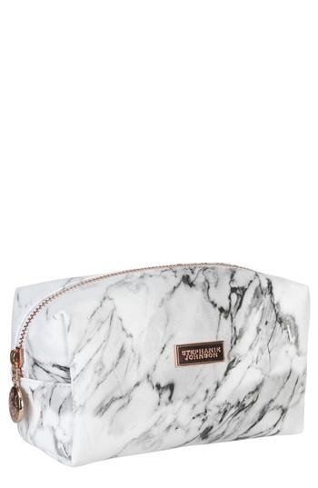 Stephanie Johnson Carrara Grey Iris Small Cosmetics Bag, Size - No Color