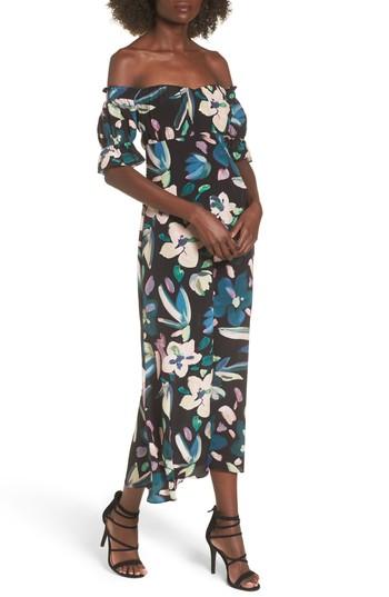 Women's Stone Cold Fox Flores Off The Shoulder Midi Dress