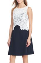 Women's Lauren Ralph Lauren Fit & Flare Dress