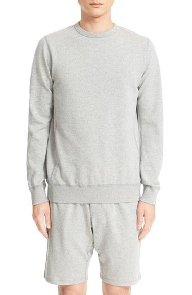 Men's Wings + Horns French Terry Sweatshirt - Grey