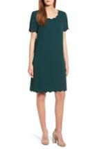 Women's Everleigh Scallop Shift Dress - Green