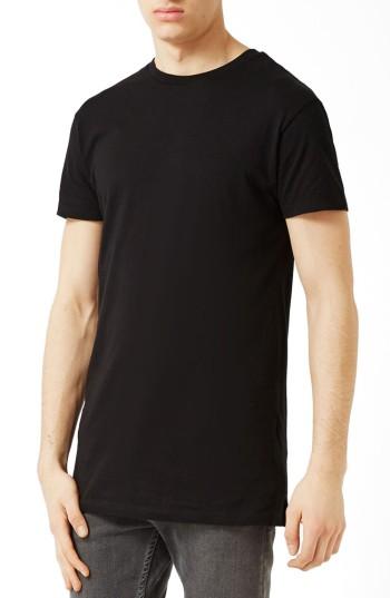 Men's Topman Muscle Fit Longline T-shirt