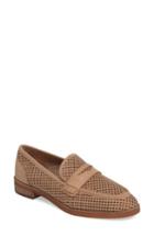 Women's Vince Camuto Kanta Perforated Loafer .5 M - Brown