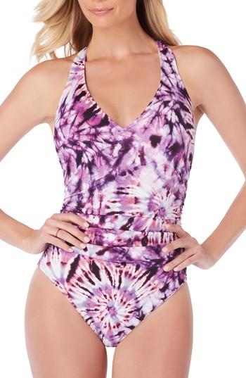 Women's Magicsuit Good Vibes Trudy One-piece Swimsuit - Purple