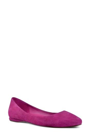 Women's Nine West 'speakup' Flat .5 M - Metallic