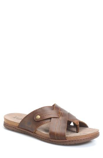 Men's B?rn Plato Slide Sandal M - Brown