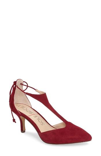 Women's Sole Society Dree Pump M - Red