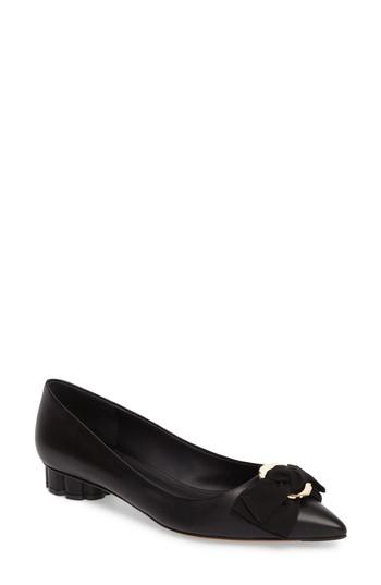 Women's Salvatore Ferragamo Bow Pump B - Black