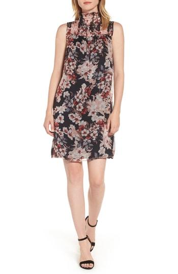 Women's Vince Camuto Timeless Blooms Shift Dress - Black