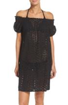 Women's Muche Et Muchette Juan Off The Shoulder Cover-up Dress, Size - Black