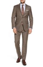 Men's Hart Schaffner Marx New York Classic Fit Stretch Windowpane Wool Suit