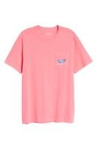 Men's Vineyard Vines Sailing Scene Graphic Pocket T-shirt - Pink