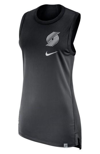 Women's Nike Portland Trail Blazers Women's Sleeveless Nba Top - Black