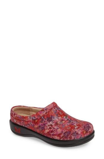 Women's Alegria 'kayla' Clog -6.5us / 36eu - Pink