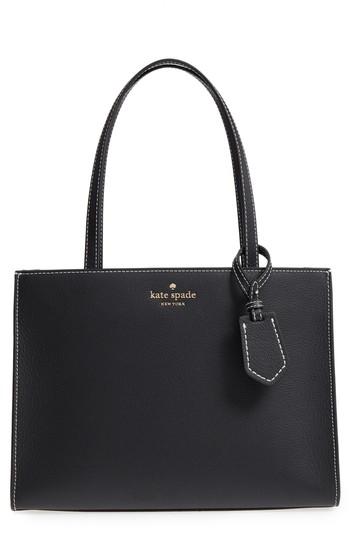 Kate Spade New York Thompson Street - Large Sam Leather Handbag - Black