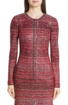 Women's Eileen Fisher Asymmetrical Zip Suede Jacket - Brown