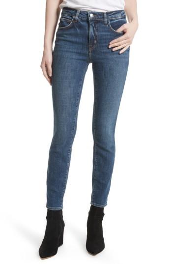 Women's L'agence High 10 High Waist Skinny Jeans - Blue
