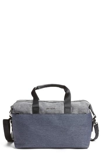 Men's Ted Baker London Hamahed Duffel Bag - Black