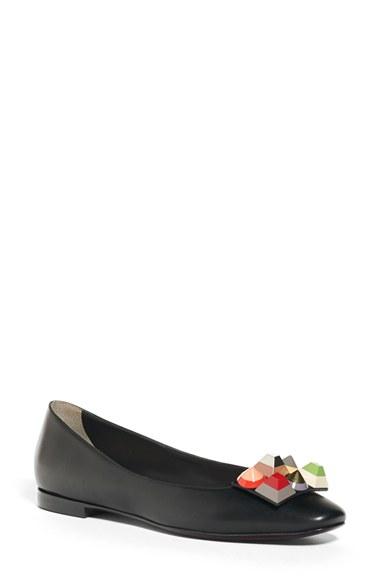 Women's Fendi Rainbow Skimmer Flat